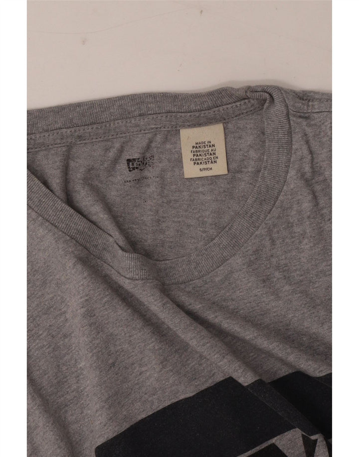 Levi's Tee-Shirt Graphique Homme Petit Gris