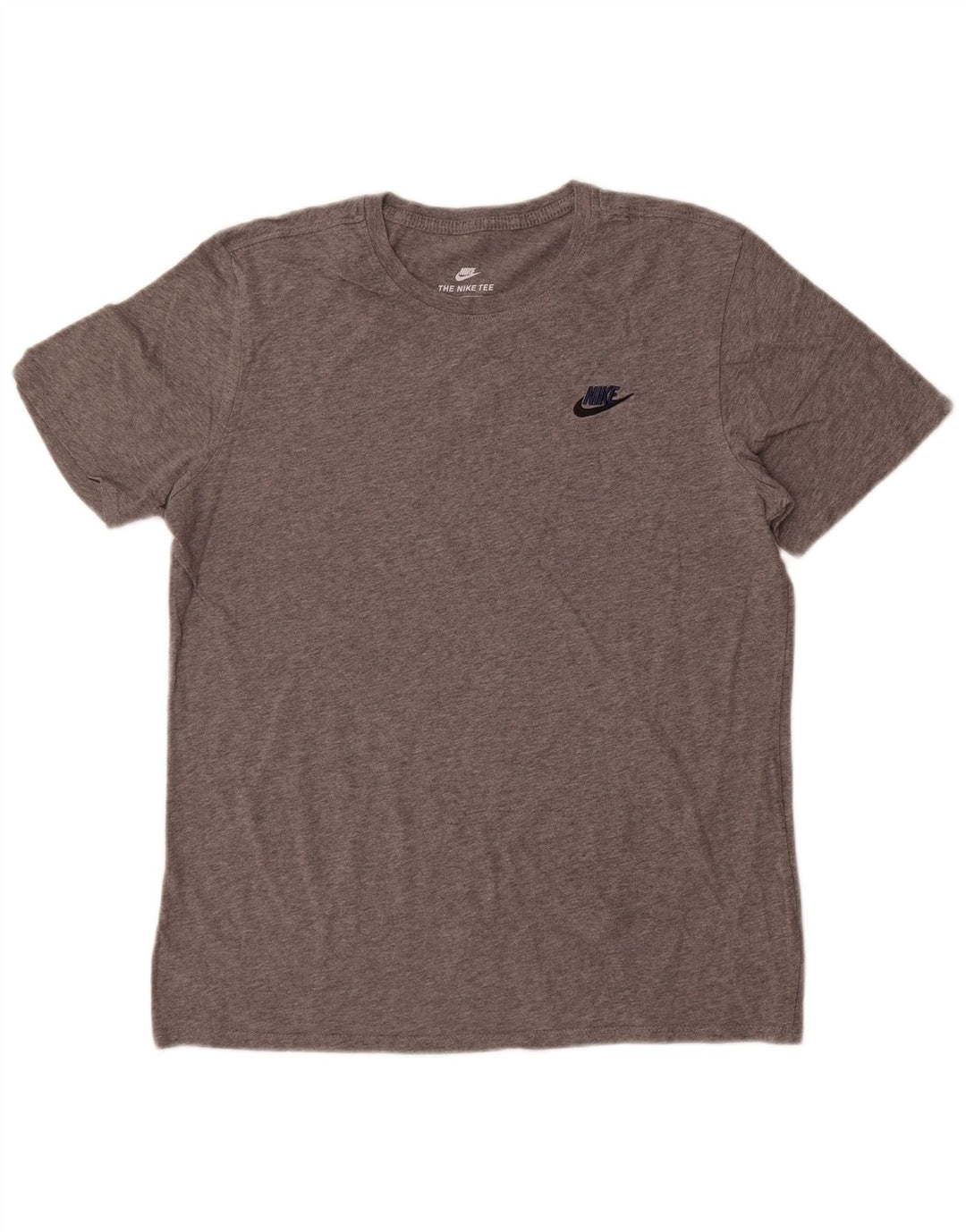 Nike T-shirt graphique coupe athlétique pour homme, grand, gris, coton