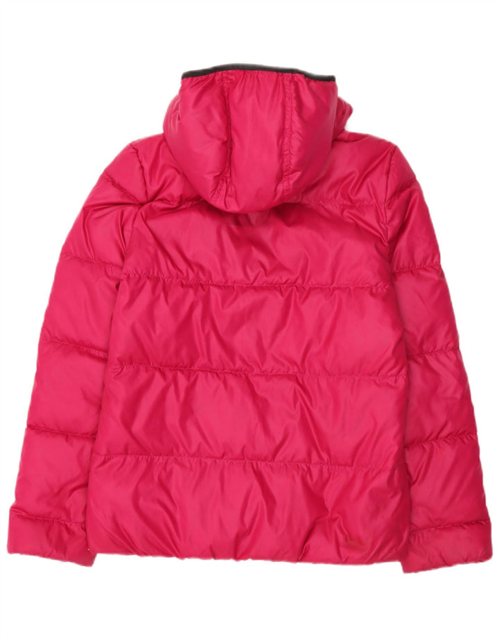 Adidas Veste rembourrée à capuche pour femme EU 38 Polyester rose moyen