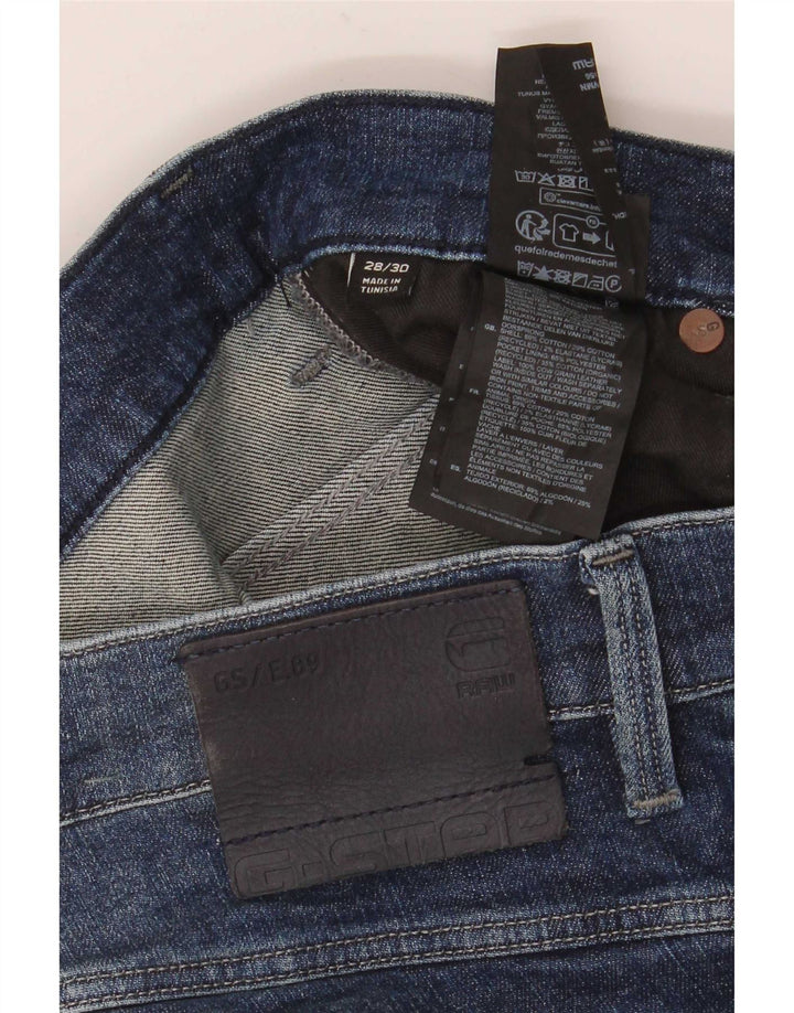 G-Star Jean slim effet vieilli W28 L30 en coton bleu pour femme