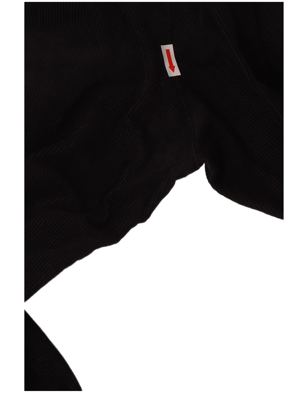 Dockers Pantalon droit kaki en velours côtelé pour homme W34 L32 Noir Classique