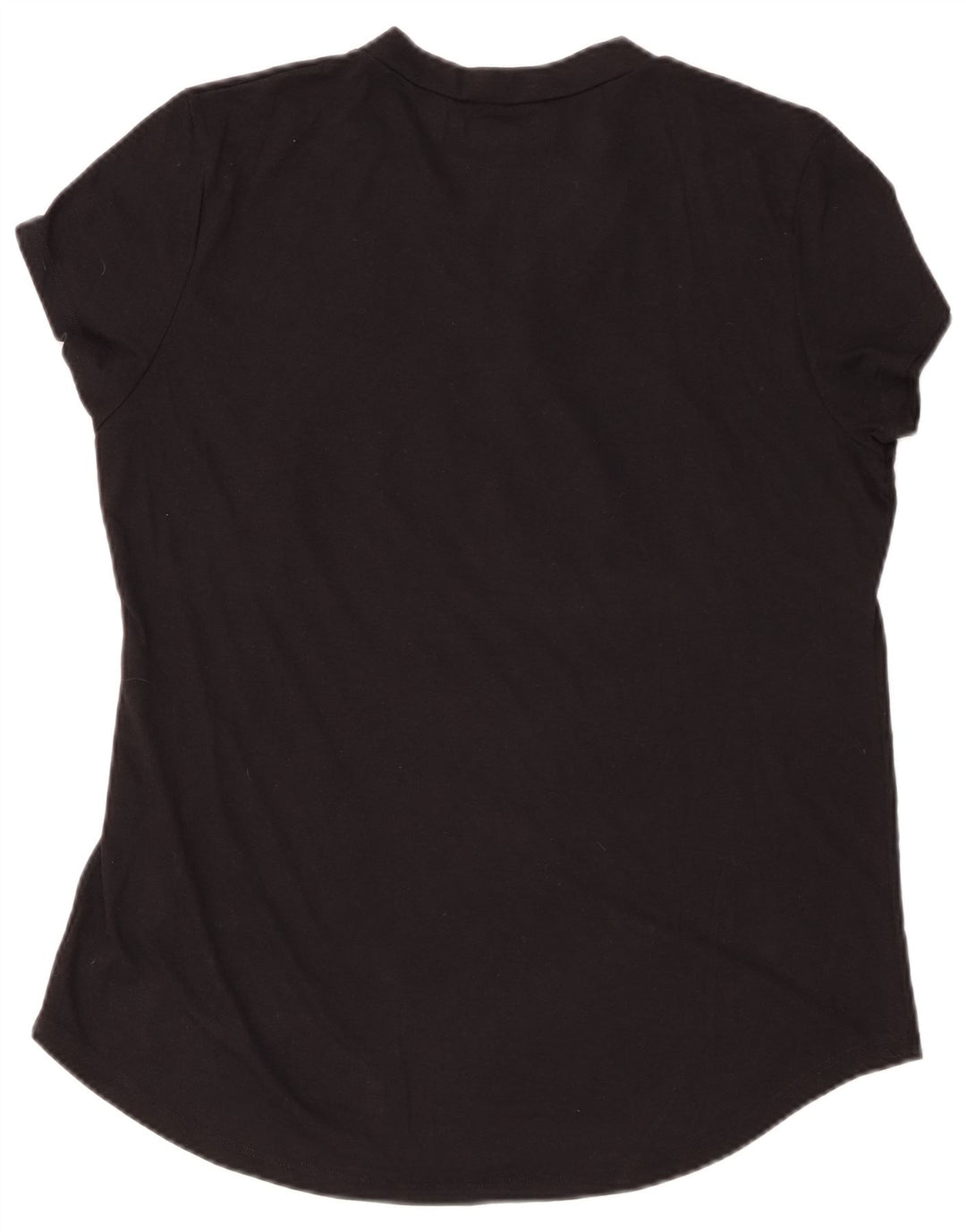 NFL Femmes New Orleans Saints T-Shirt Graphique Top UK 16 Grand Coton Noir