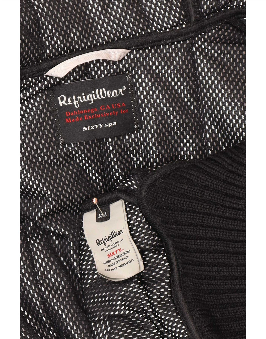 Refrigiwear Veste matelassée à capuche pour garçon 13-14 ans Polyamide blanc cassé