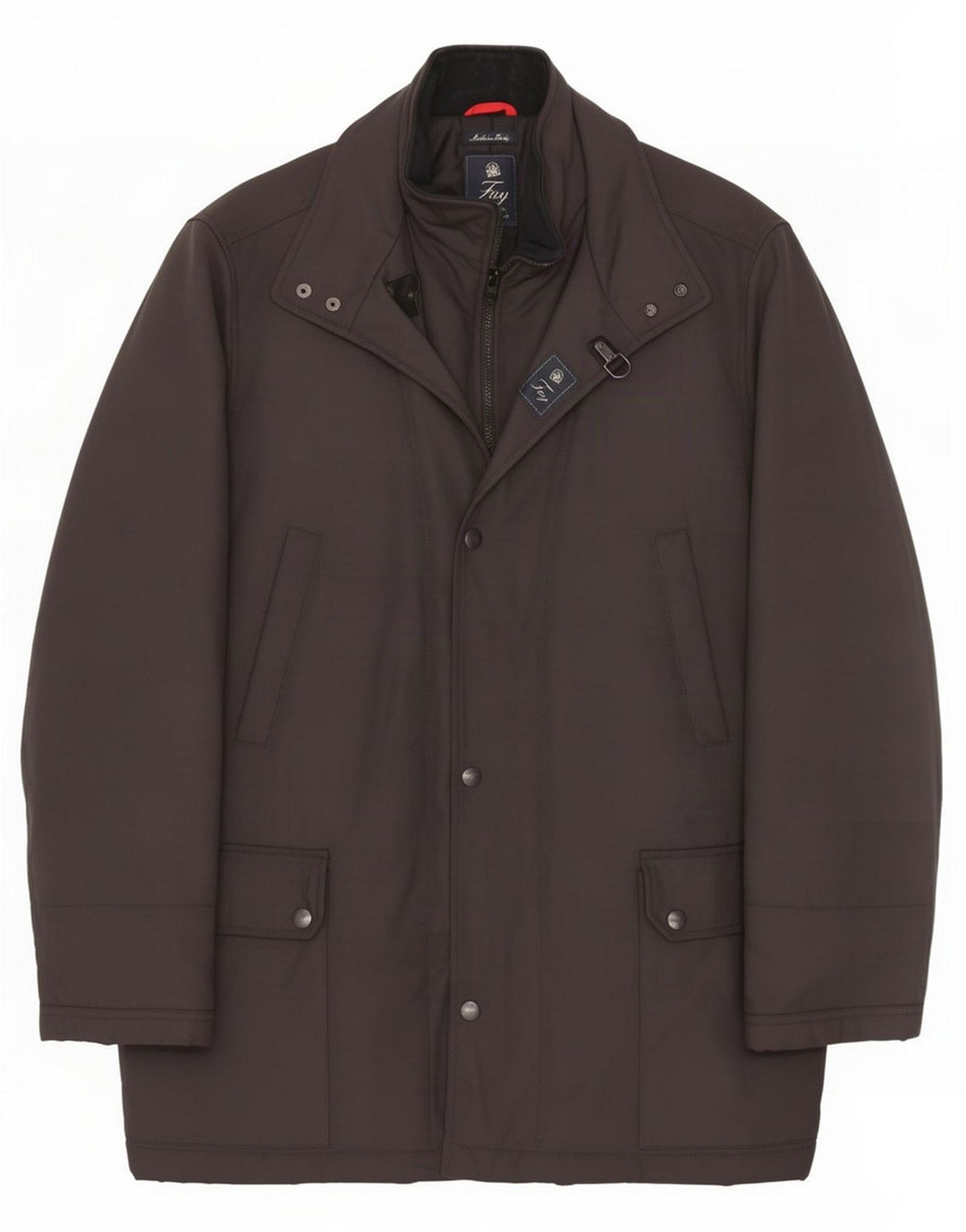 Fay Manteau Homme UK 46 3XL Noir Polyamide