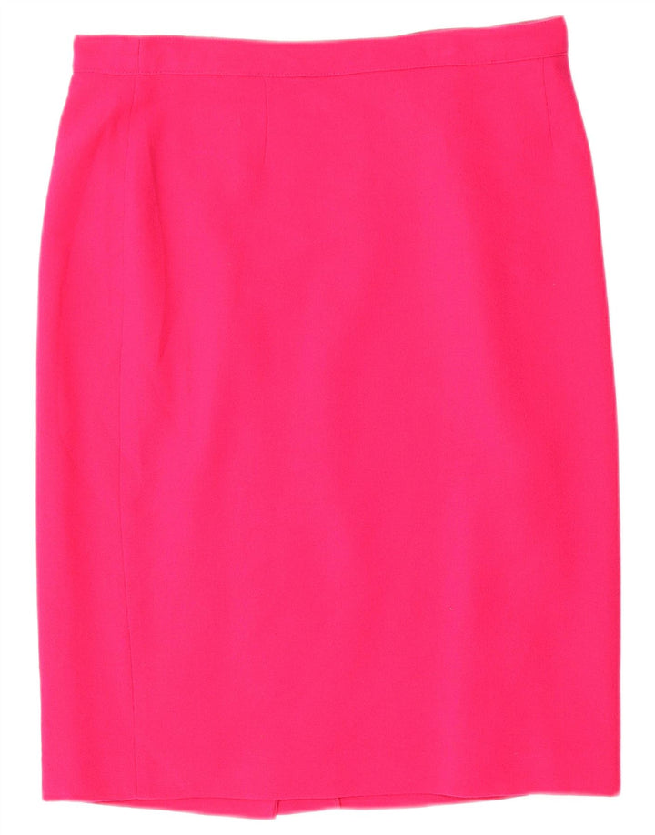 Marina Rinaldi Ensemble jupe 2 pièces 5 boutons pour femme Taille 19 Petit W32 Rose