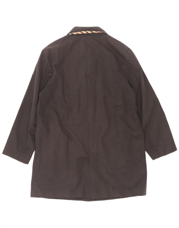 DAKS Pardessus Femme EU 40 Moyen Bleu Marine Coton