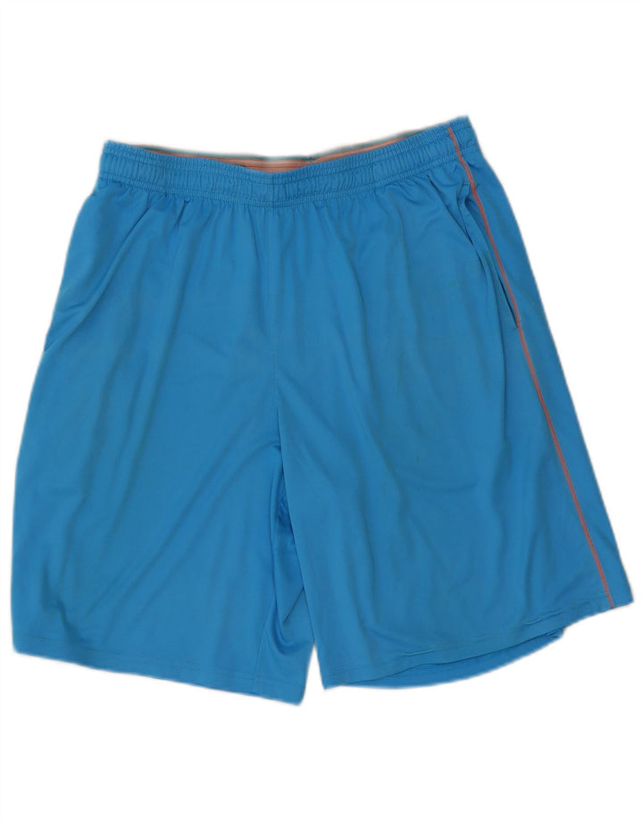 Under Armour Short de Sport Coupe Ample Homme Bleu Polyester