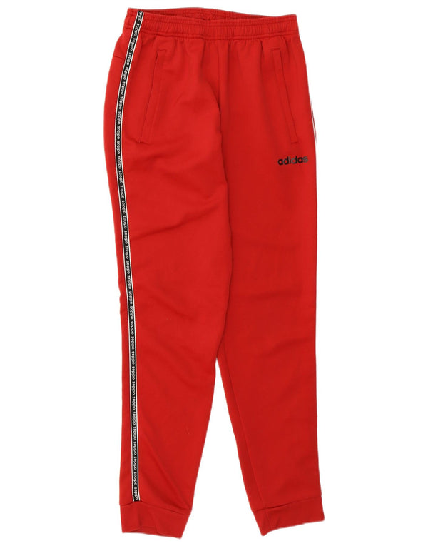 ADIDAS Pantalon de survêtement Climalite Graphic pour homme en coton rouge Taille S