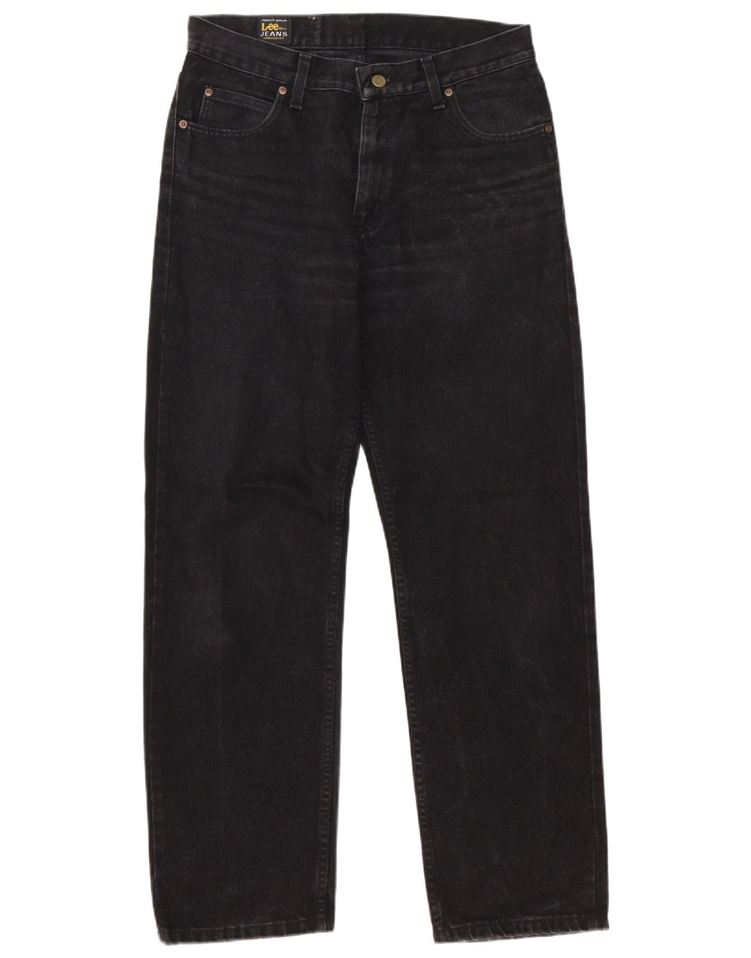 Lee Jean Droit Brooklyn Homme W32 L32 Noir Coton