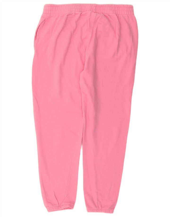 DKNY Pantalon de survêtement pour femme en coton rose moyen UK 12