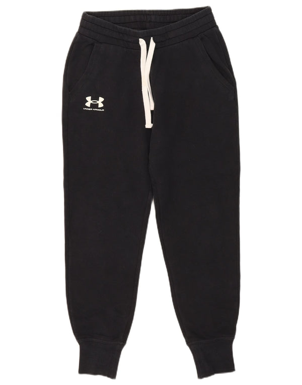 Under Armour Pantalon de survêtement pour femme Joggers UK 6 XS Noir Coton