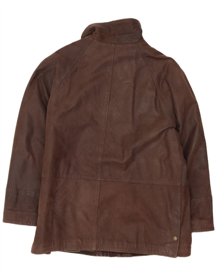 Daniel Hechter Veste coupe-vent en cuir pour homme IT 52 XL Marron