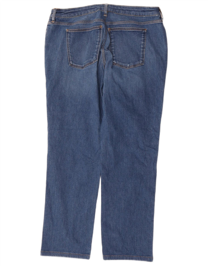Trussardi Jean Droit W35 L26 Bleu Coton Femme
