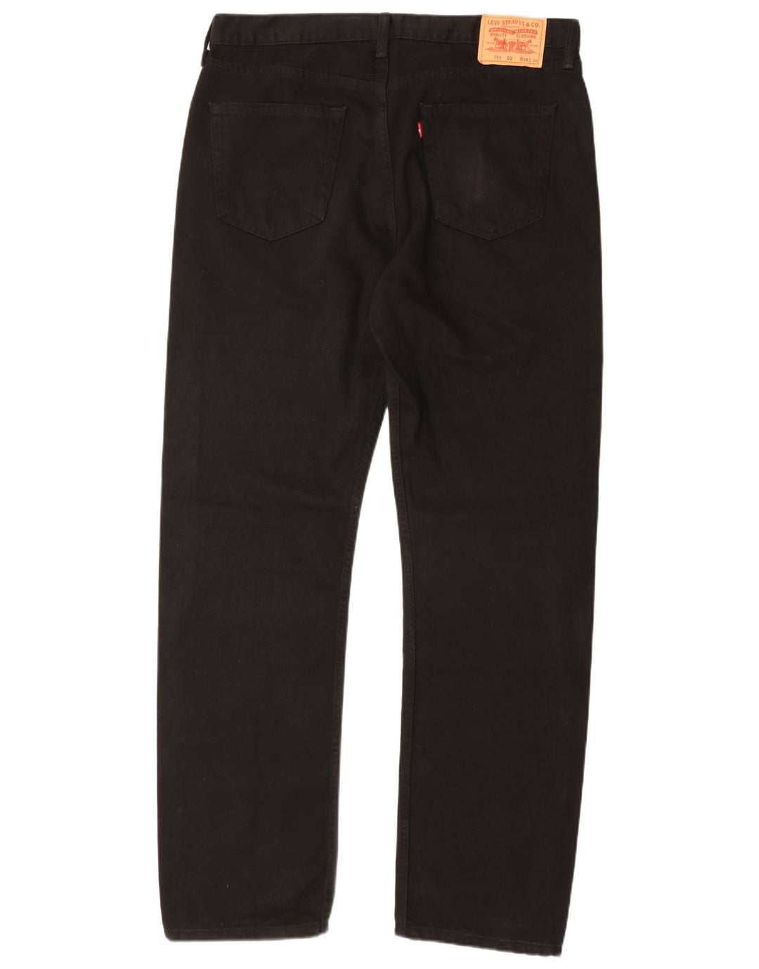 Levi's Jean Droit 751 Homme Noir W38 L34 Coton