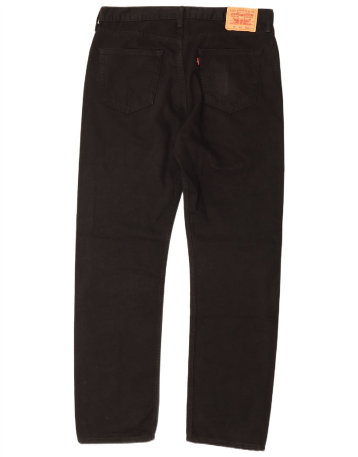 Levi's Jean Droit 751 Homme Noir W38 L34 Coton