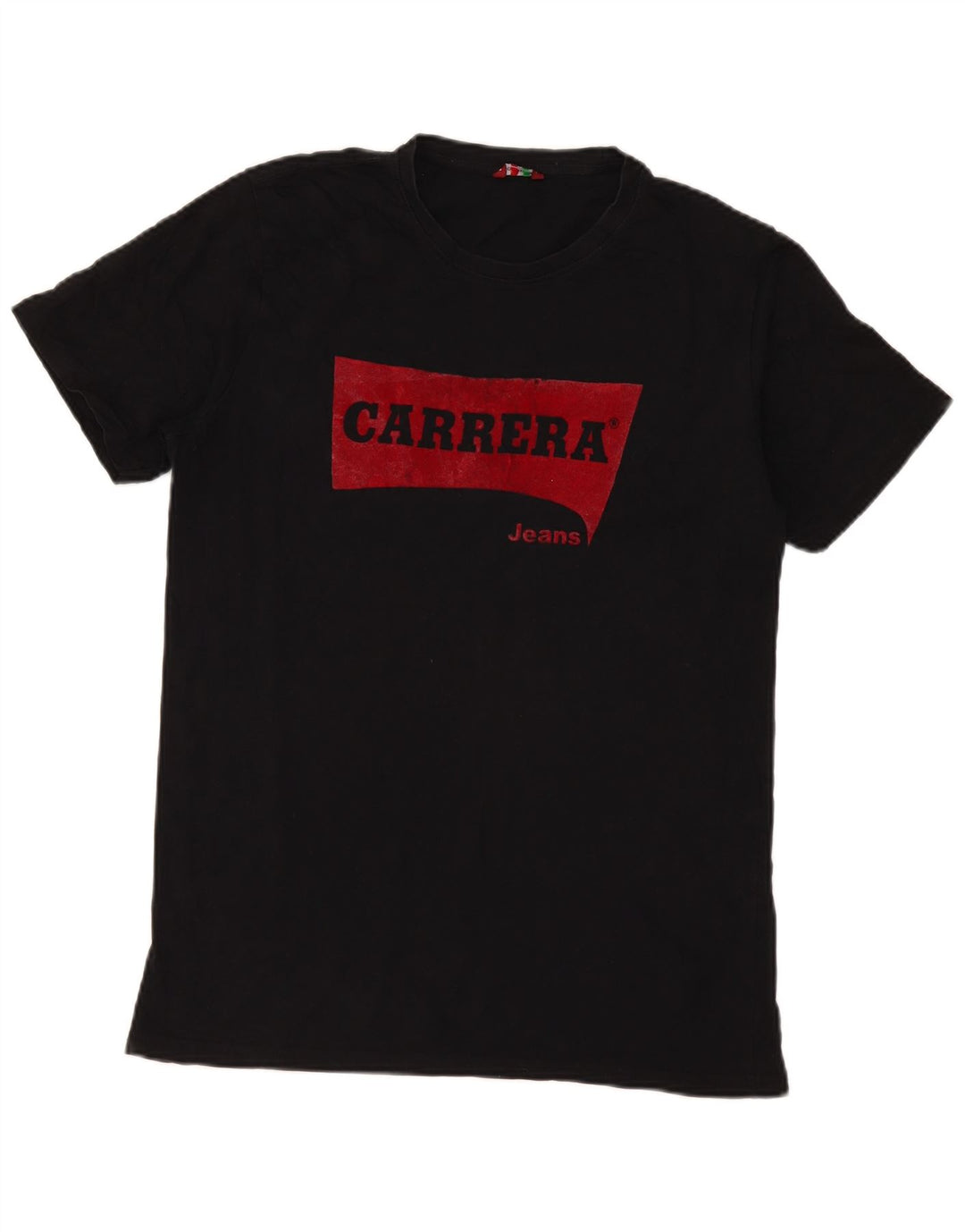 Carrera T-Shirt Graphique Homme Grand Noir