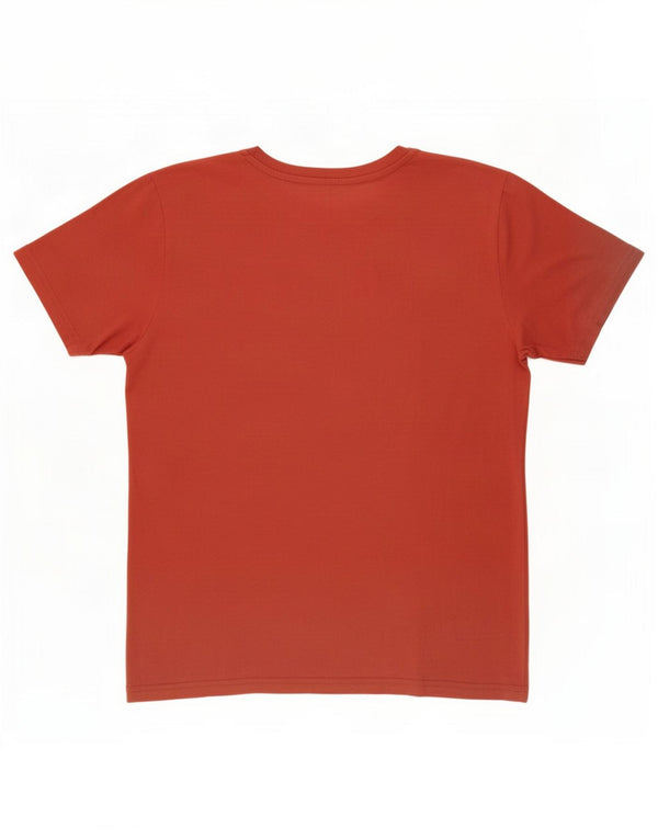 Lee Mens Regular Fit Graphic T-Shirt Top Medium Red Cotton