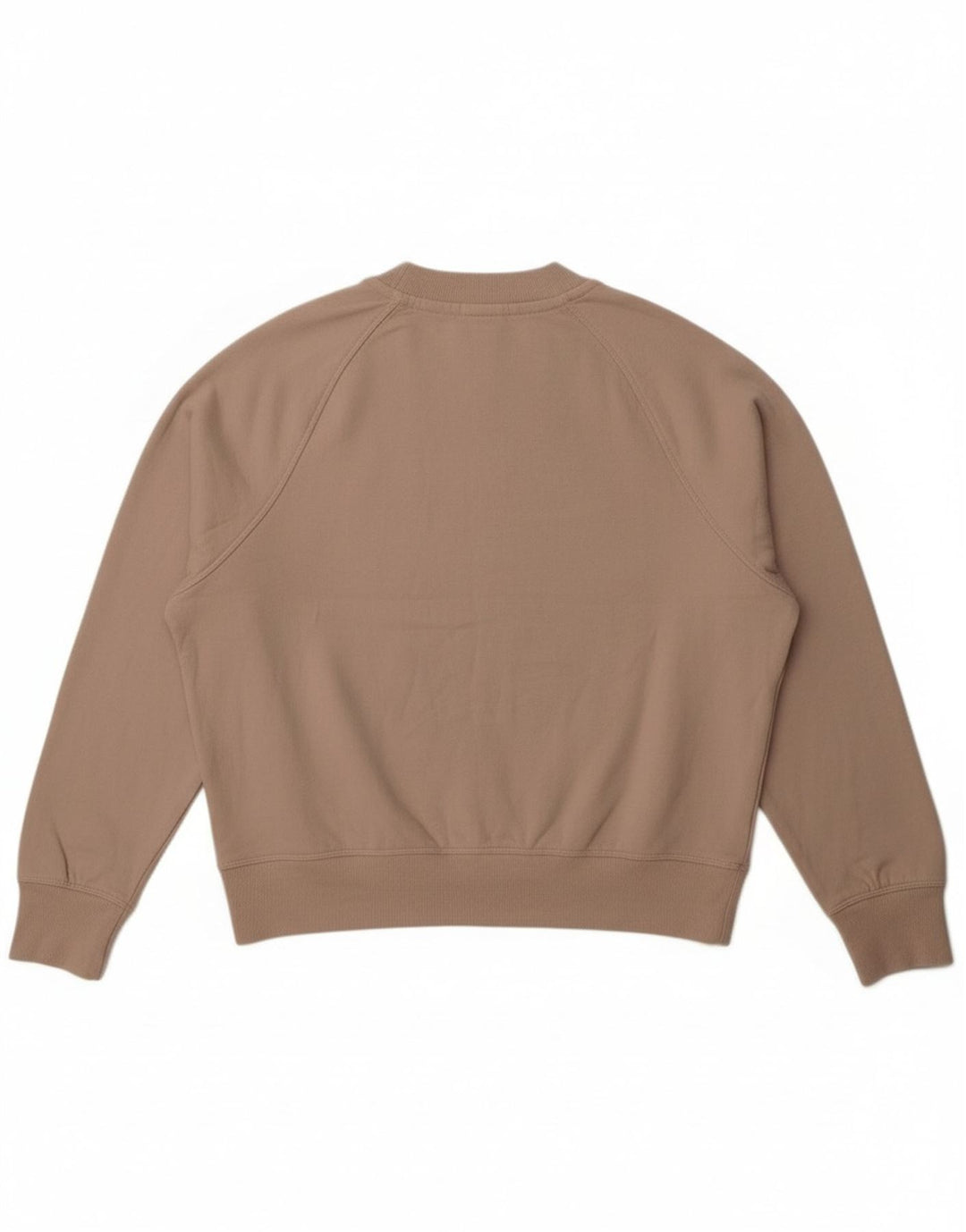 Calvin Klein Sweat-shirt graphique pour femme UK 16 Grand coton beige