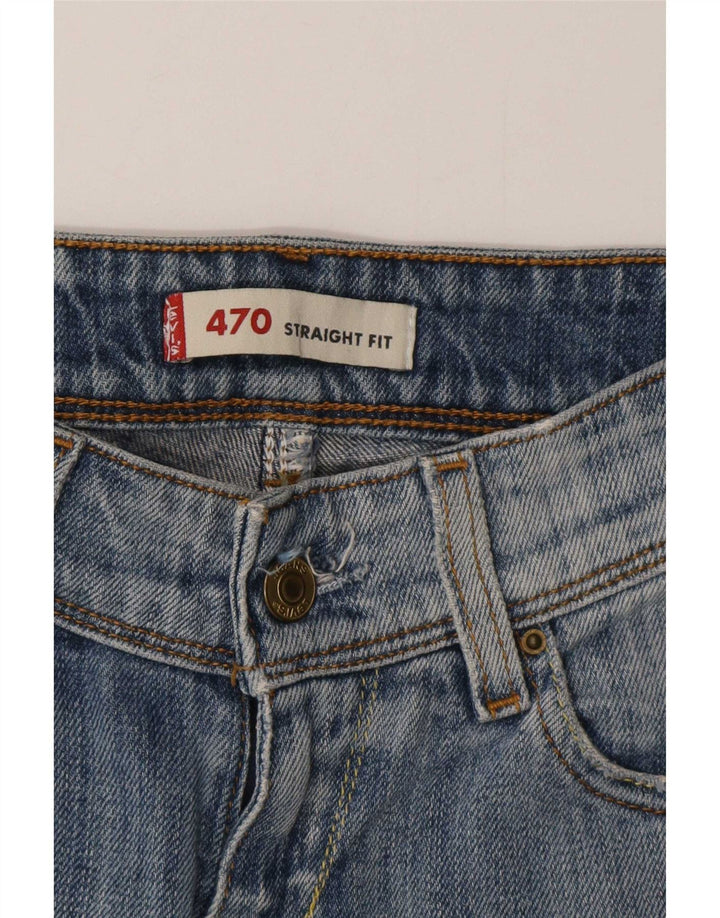 Levi's Jean Droit 470 Femme W28 L26 Bleu