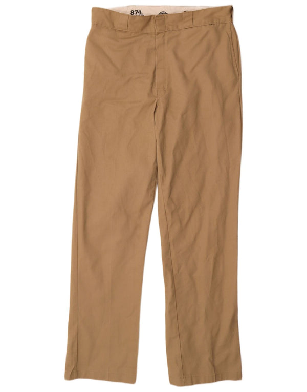 DICKIES Pantalon Chino Droit 874 Homme W34 L34 Beige Polyester