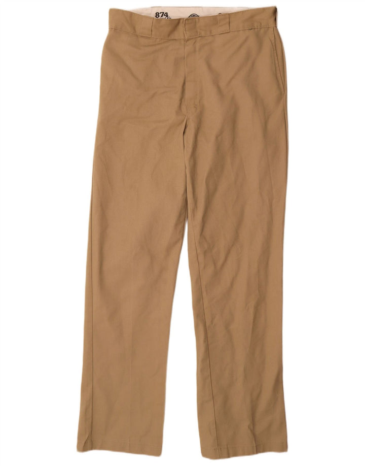 DICKIES Pantalon Chino Droit 874 Homme W34 L34 Beige Polyester