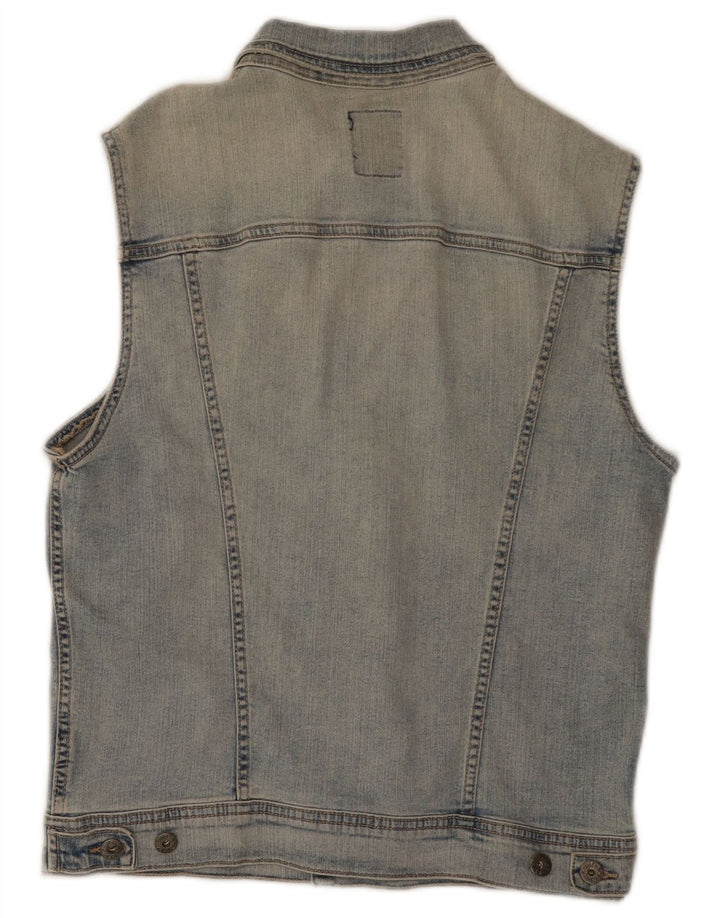 Rifle Gilet en jean pour homme UK 38 Bleu moyen Coton