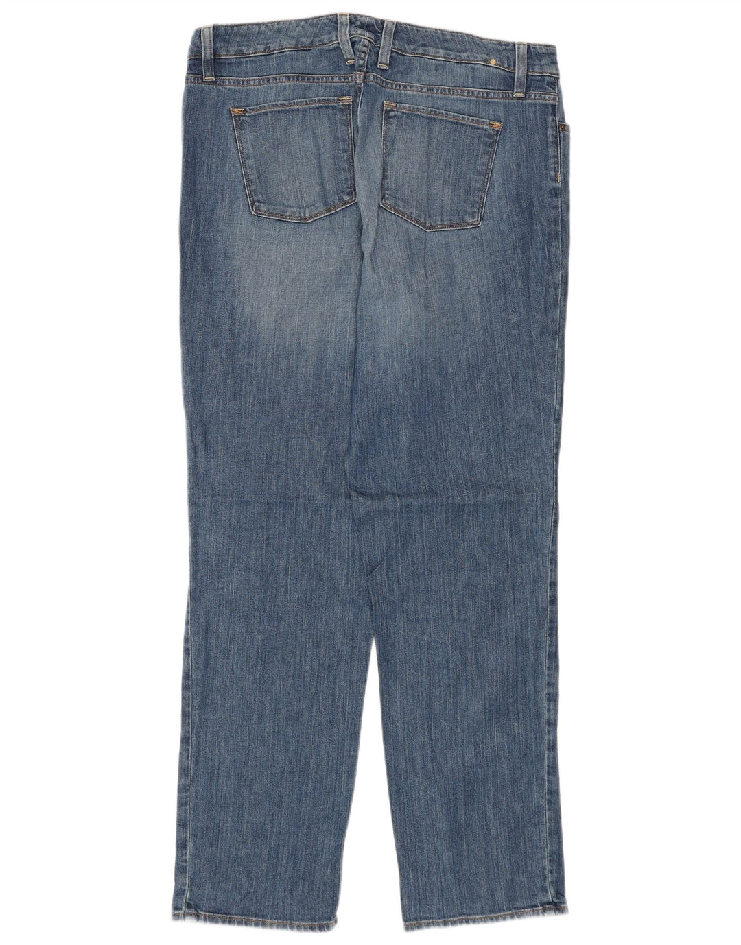 L.L.BEAN Jean droit coupe préférée pour femme US 14 XL W36 L30 Bleu