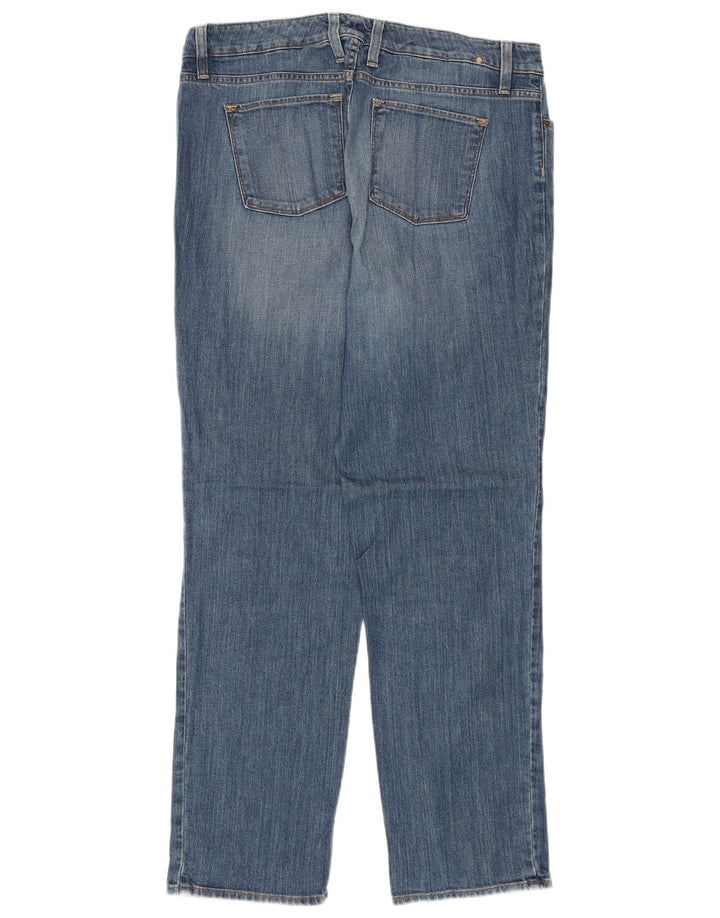 L.L.BEAN Jean droit coupe préférée pour femme US 14 XL W36 L30 Bleu