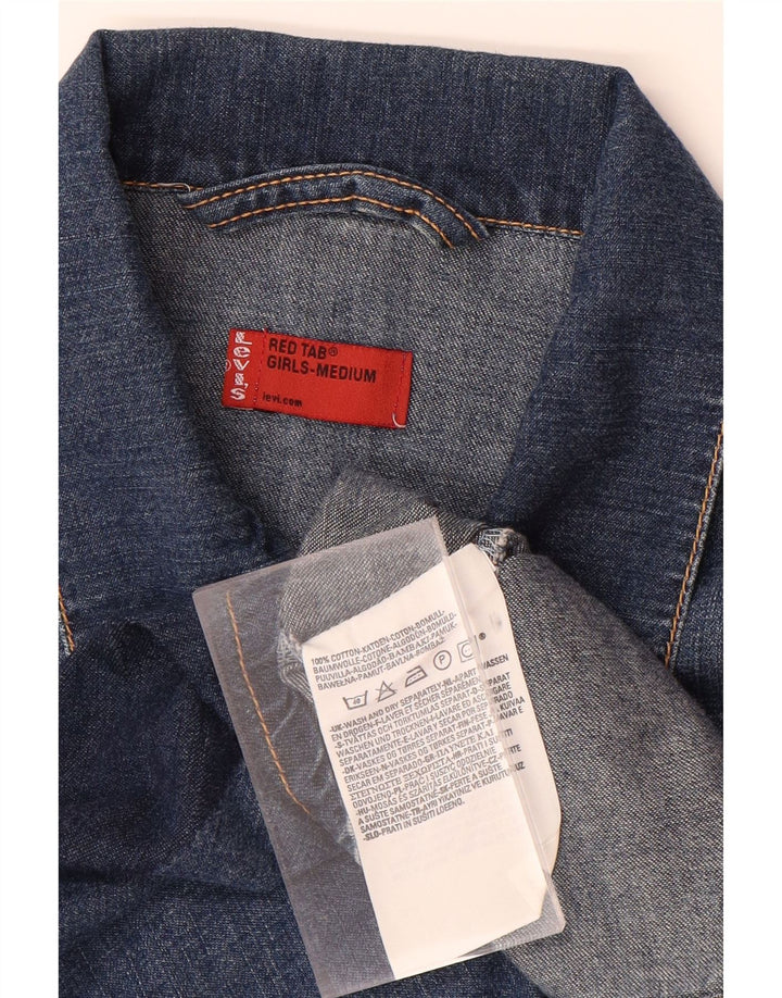 LEVI'S Robe en jean à manches 3/4 pour fille 11-12 ans Bleu moyen