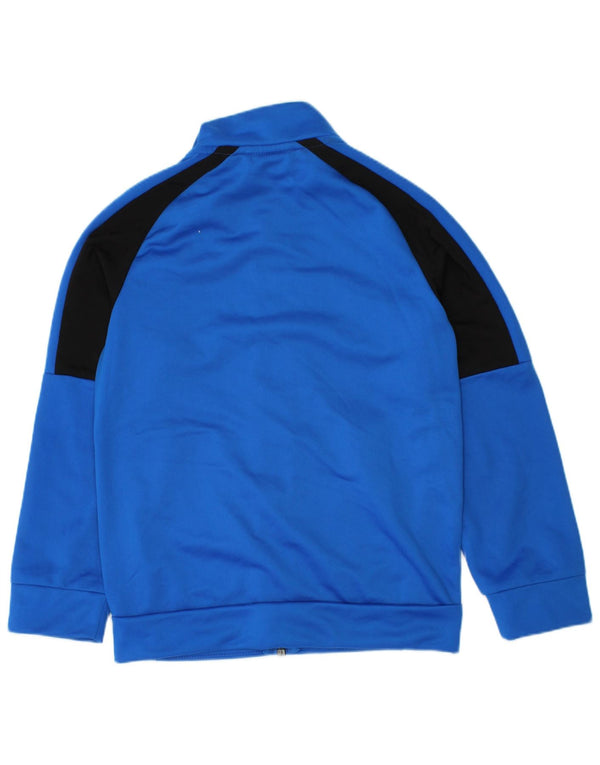 Puma Veste de Survêtement Graphique Garçon 5-6 Ans Bleu Colorblock