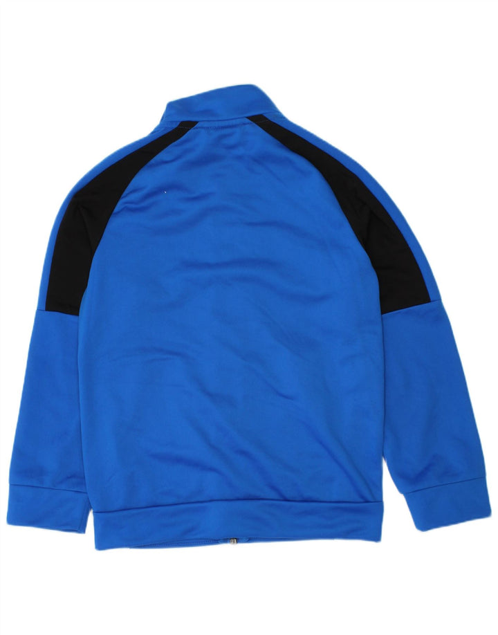 Puma Veste de Survêtement Graphique Garçon 5-6 Ans Bleu Colorblock