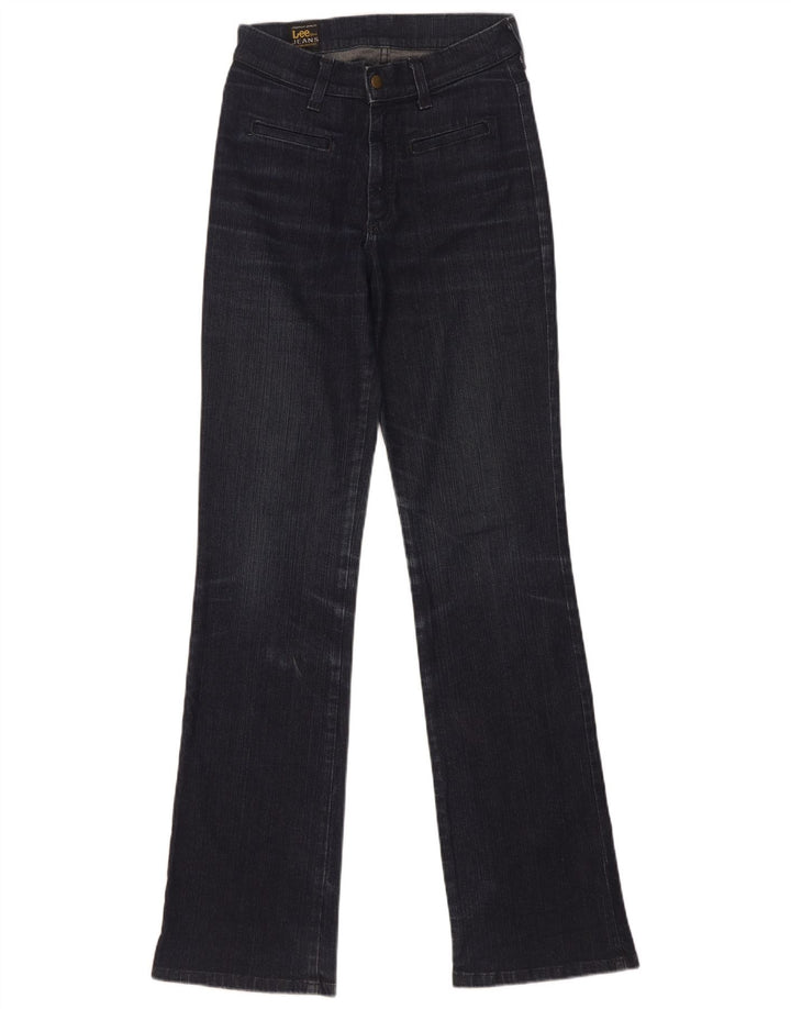 Lee Jean évasé Femme W28 L33 Bleu Marine Coton