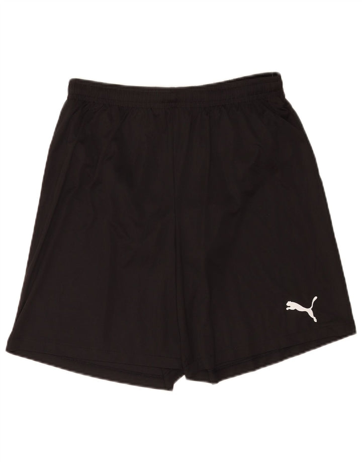 Puma Short de Sport Homme Noir Moyen Polyester