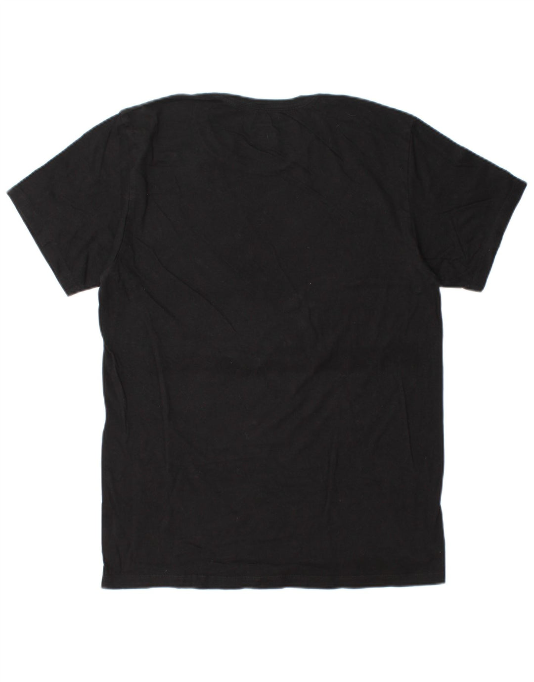 CALVIN KLEIN T-Shirt Homme Noir Moyen Coton