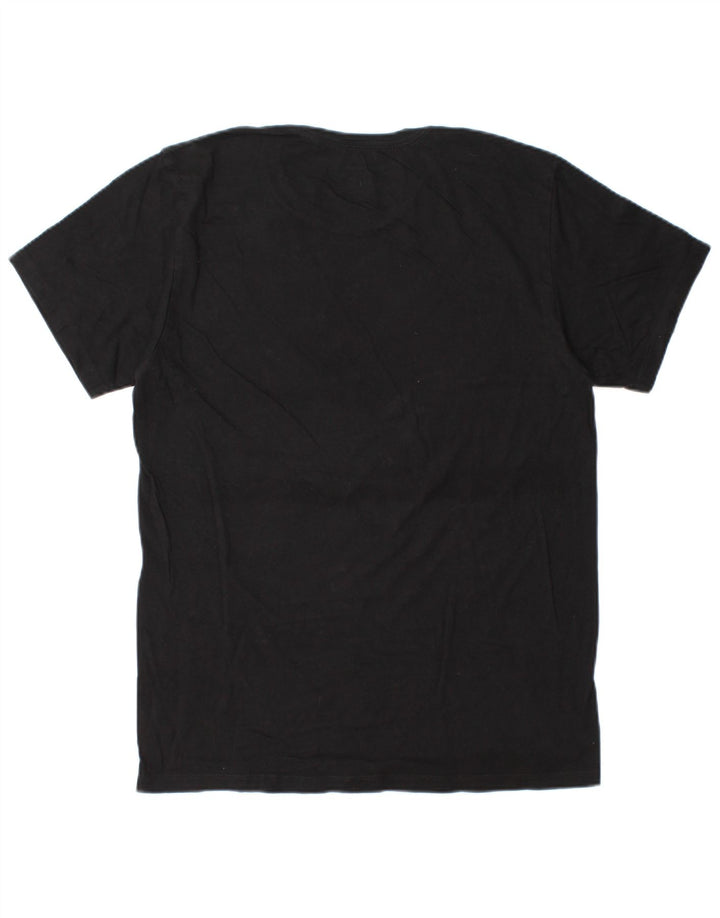 CALVIN KLEIN T-Shirt Homme Noir Moyen Coton