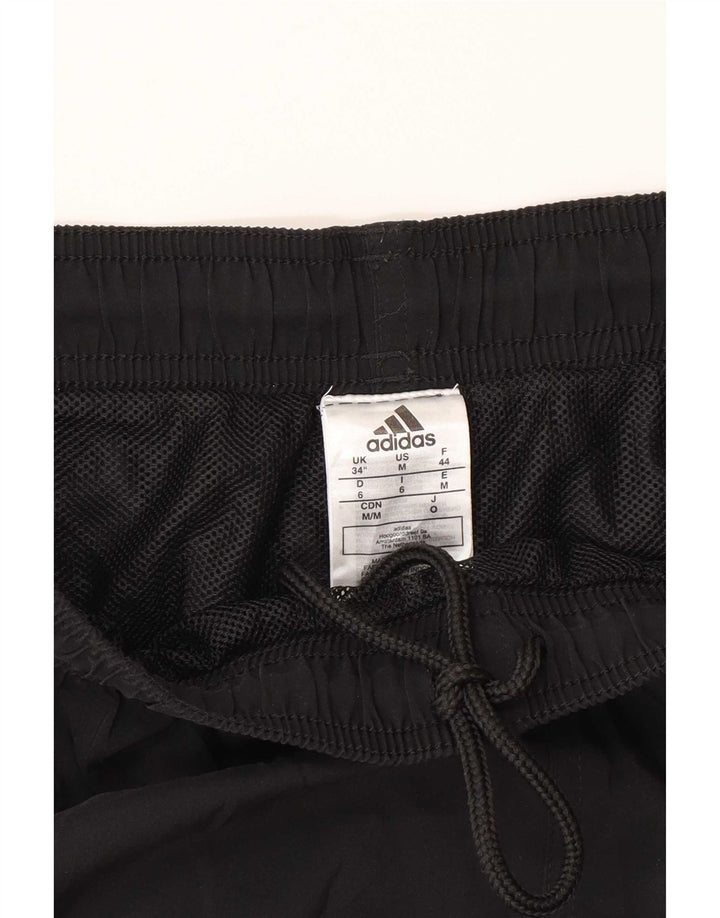 Adidas Short de sport régulier pour hommes, grand, noir, polyester