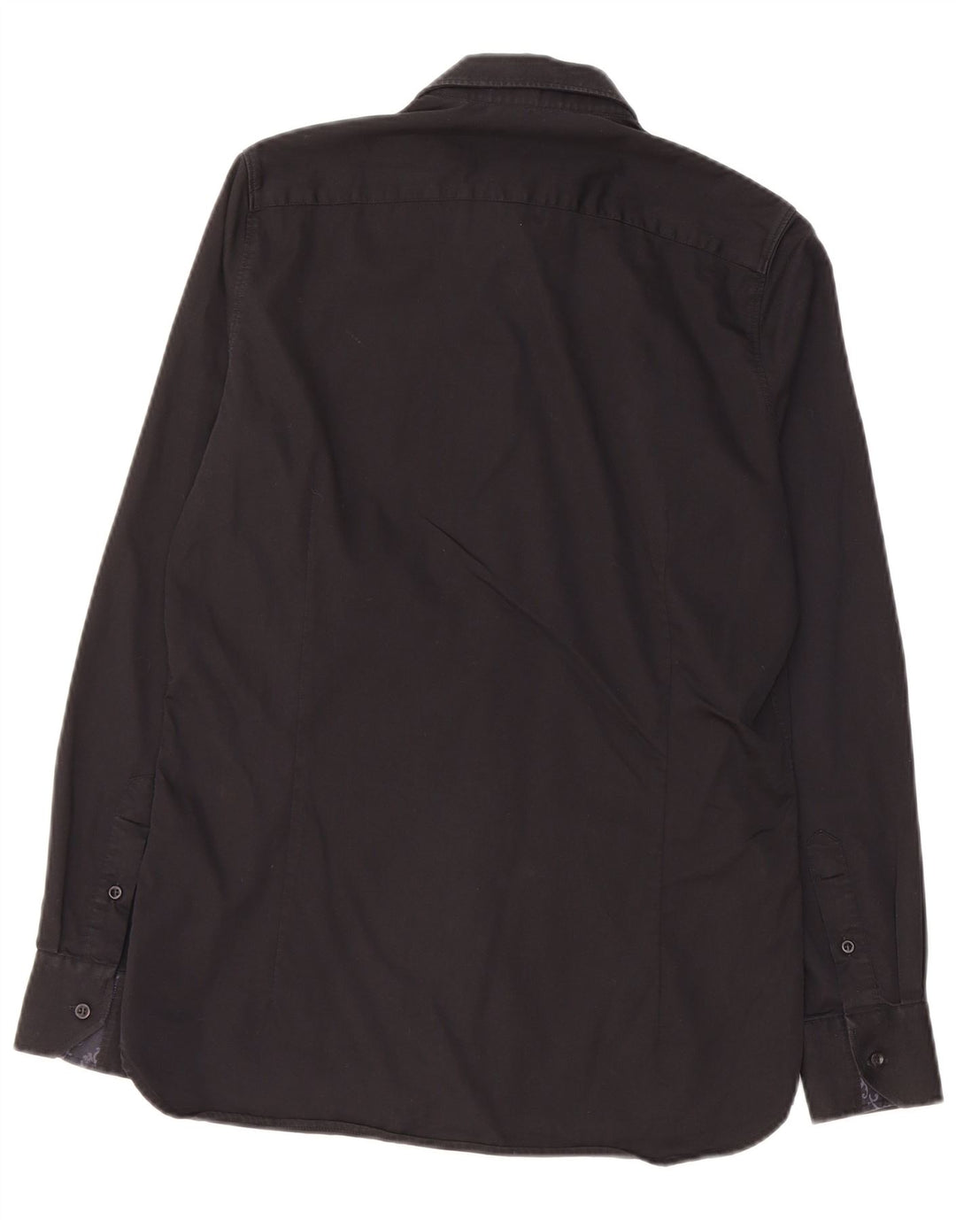 TED BAKER Chemise Homme Taille 15 Coton Noir Moyen