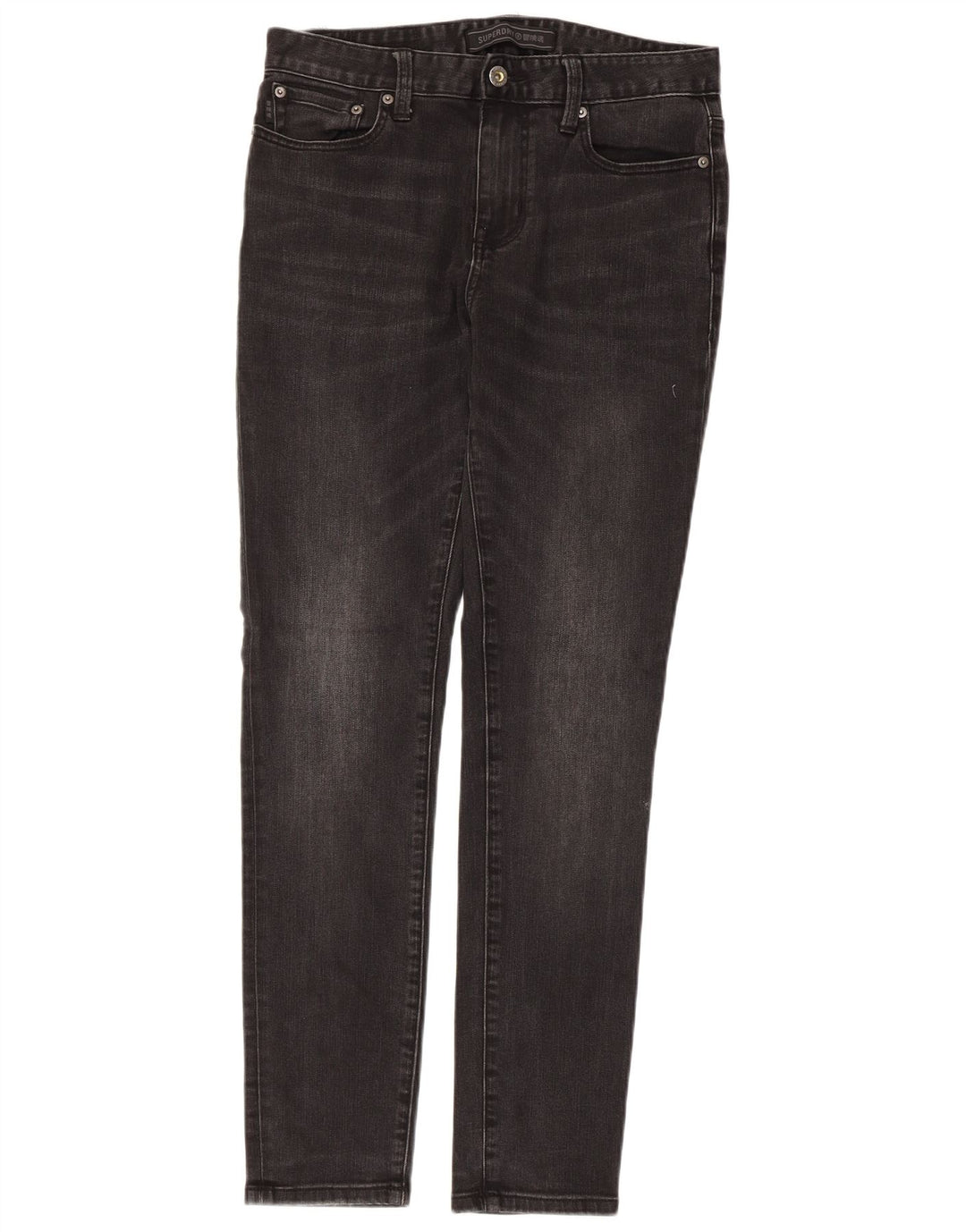 Superdry Jean Skinny W30 L29 Homme Noir Coton