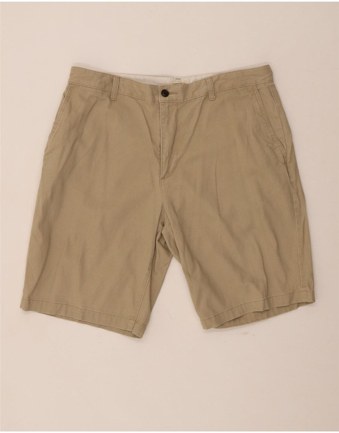 DOCKERS Short Chino Homme W36 Large Beige Coton