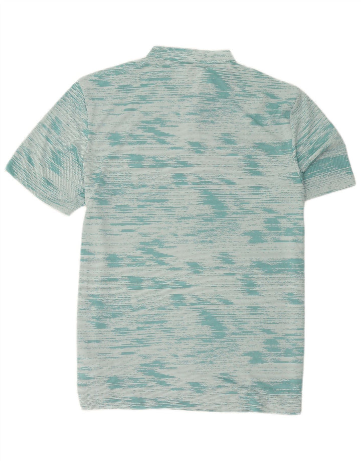 Adidas Polo Homme Grand Vert Rayé Polyester