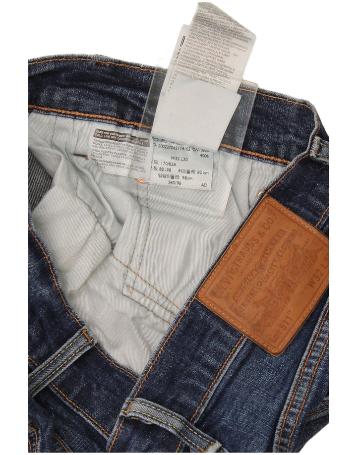 Levi's Jean Slim 511 Homme Bleu W32 L30 Coton