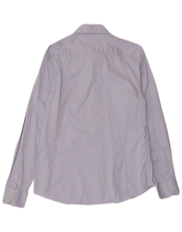 Massimo Dutti Chemise Homme Taille 41 Bleu Moyen Argyle/Diamant