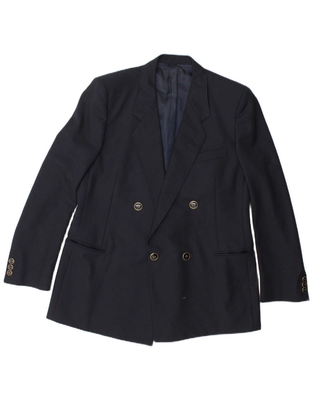 Redaelli Veste Blazer Croisée Homme IT 50 Large Bleu Marine