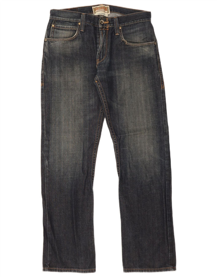 Levi's Jean Slim Droit Homme W32 L32 Bleu Marine Coton