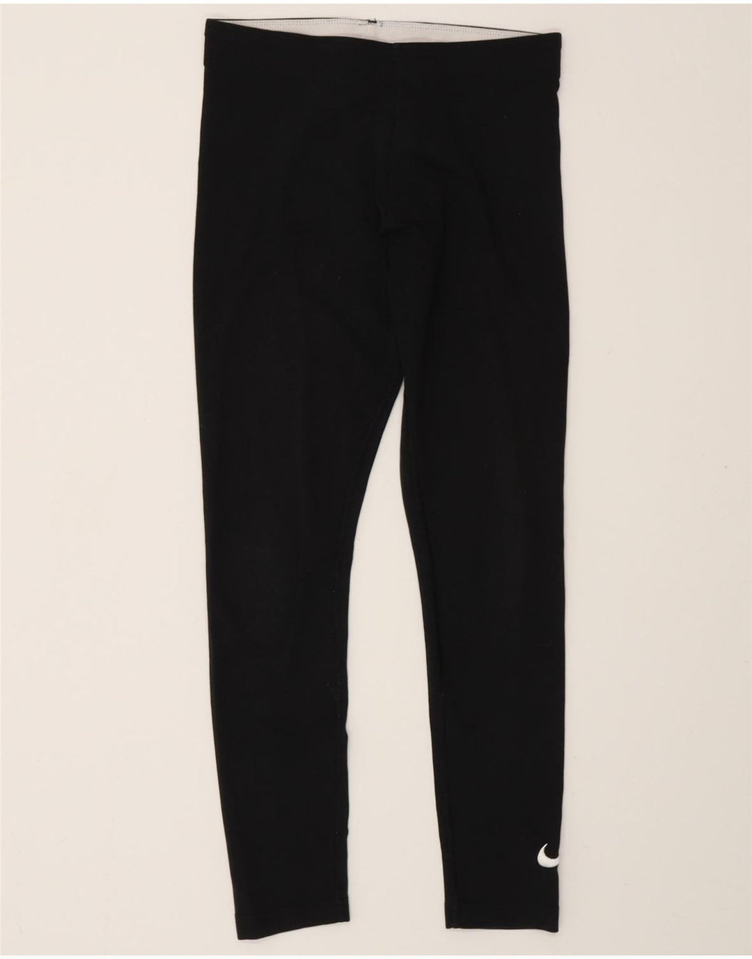 NIKE Leggings Fille 12-13 Ans Large Noir Coton