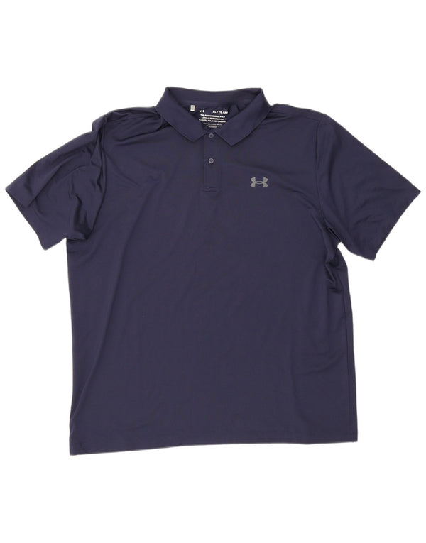 Under Armour Polo Homme XL Bleu Marine