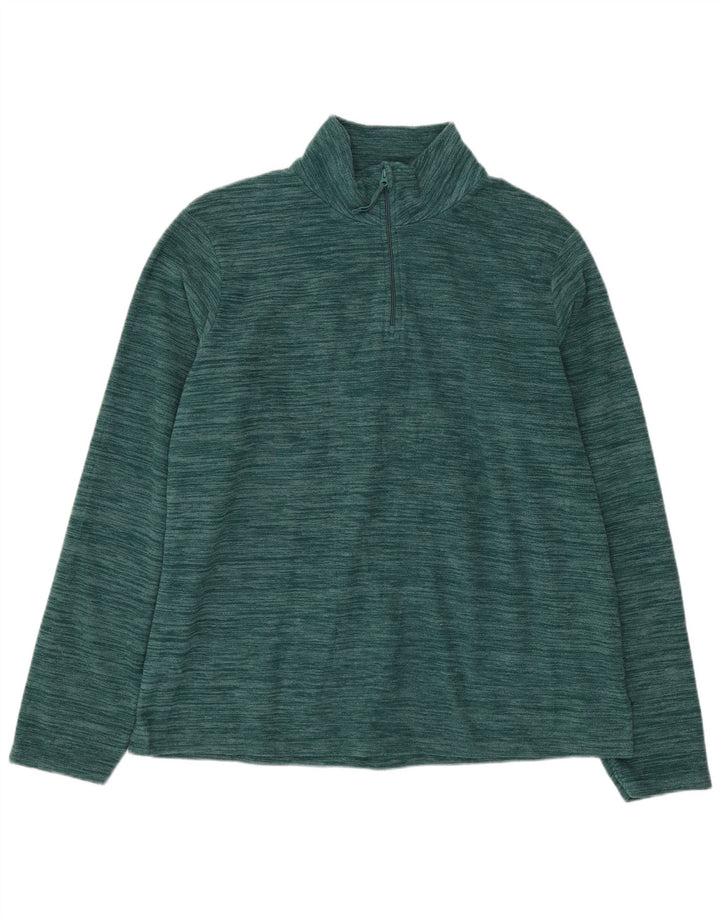 Mountain Warehouse Pull Polaire Femme UK 18 XL Vert Moucheté Polyester