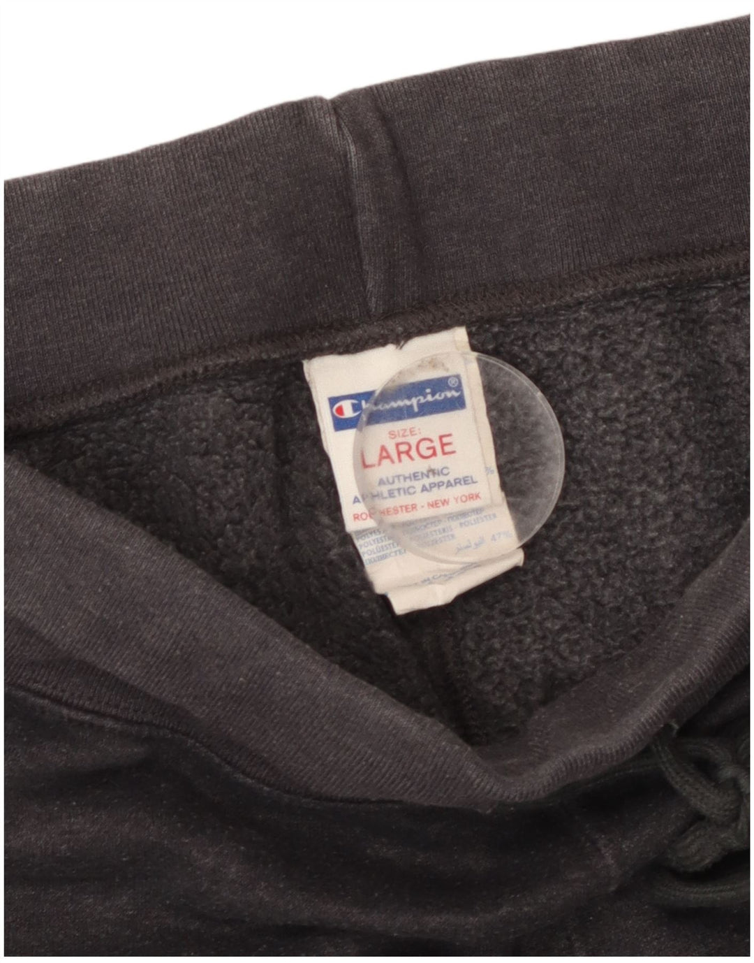 Champion Pantalon de survêtement court pour femme UK 16 Large Gris Coton