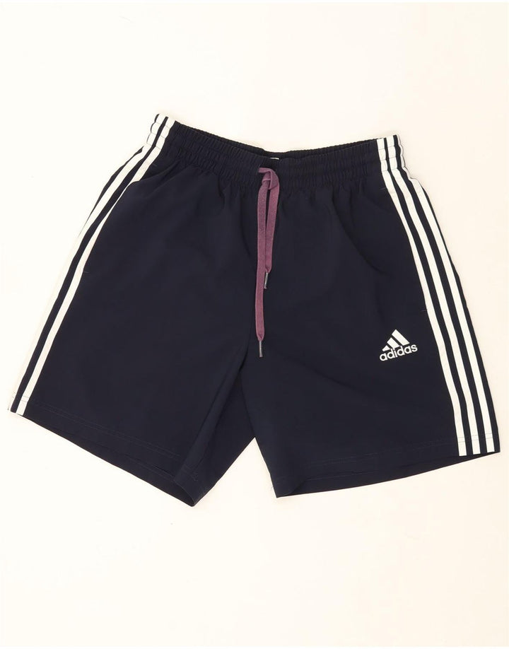 Adidas Short de sport pour homme Bleu marine moyen Polyester