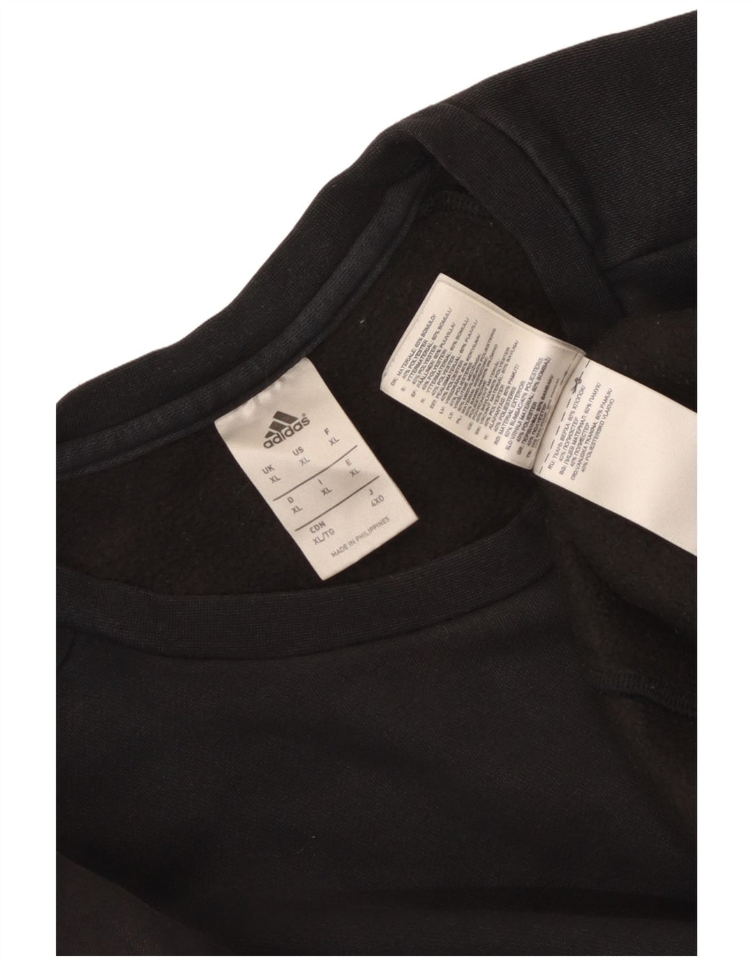 Adidas Homme Sweat Jumper XL Noir Coton